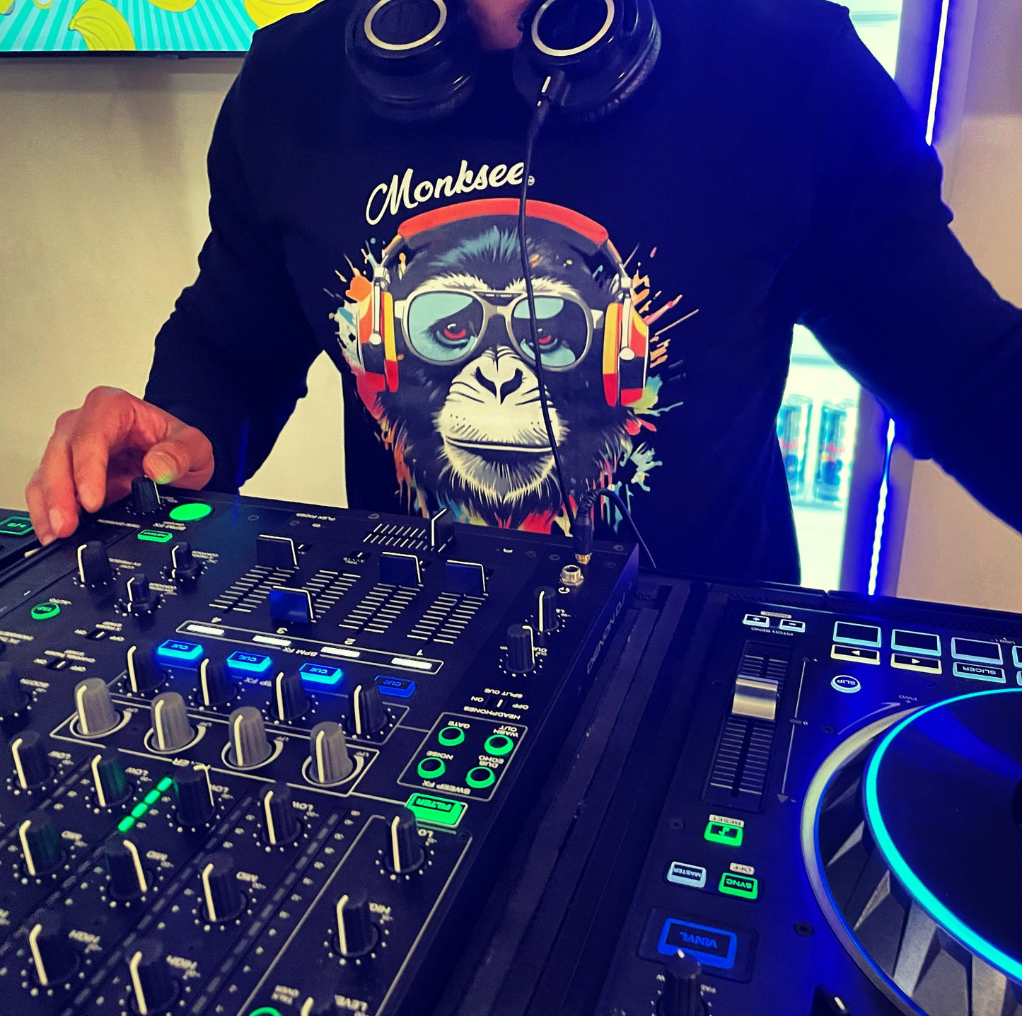 Monksee Music Organic sweatshirts
