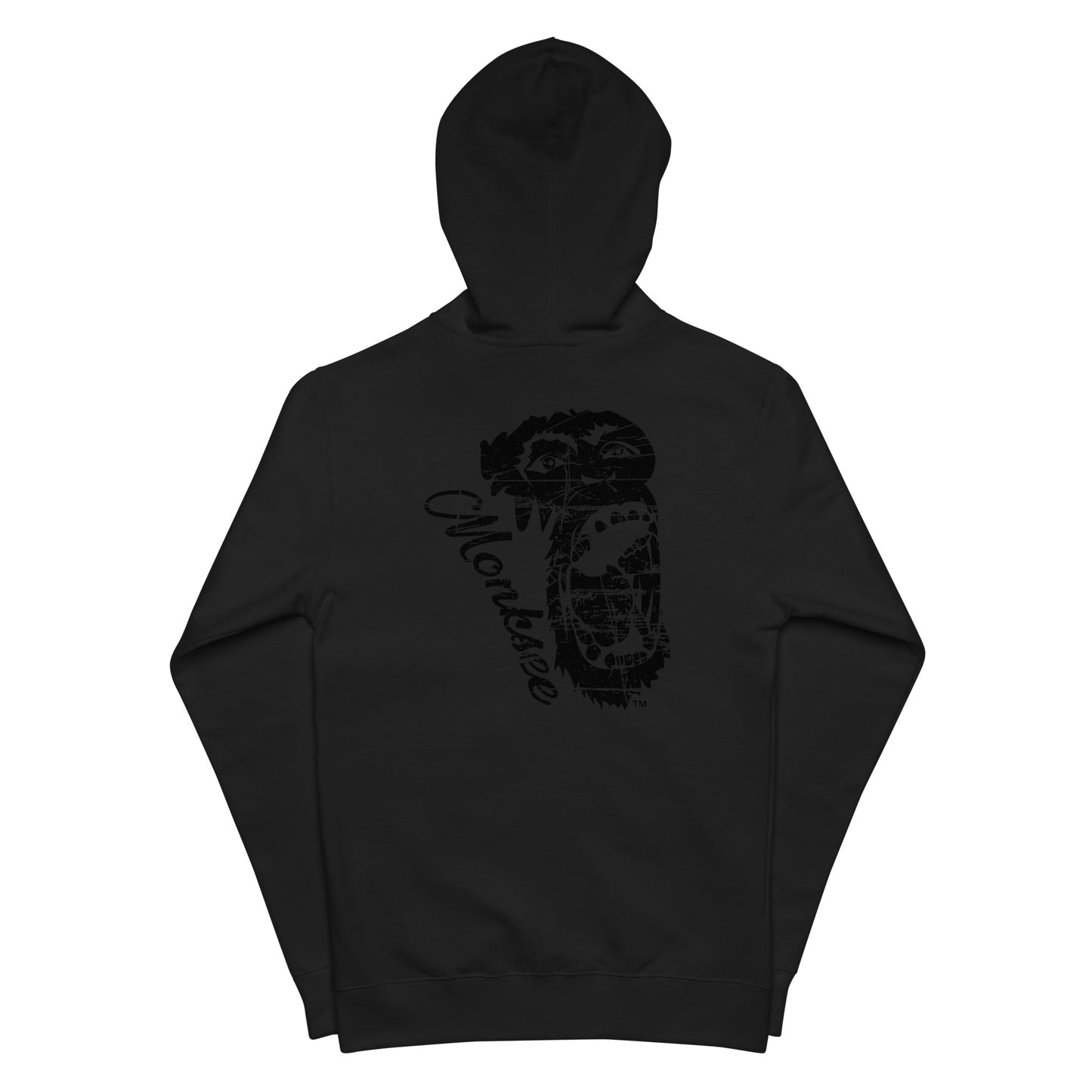 Gold Digger fleece zip up hoodie.