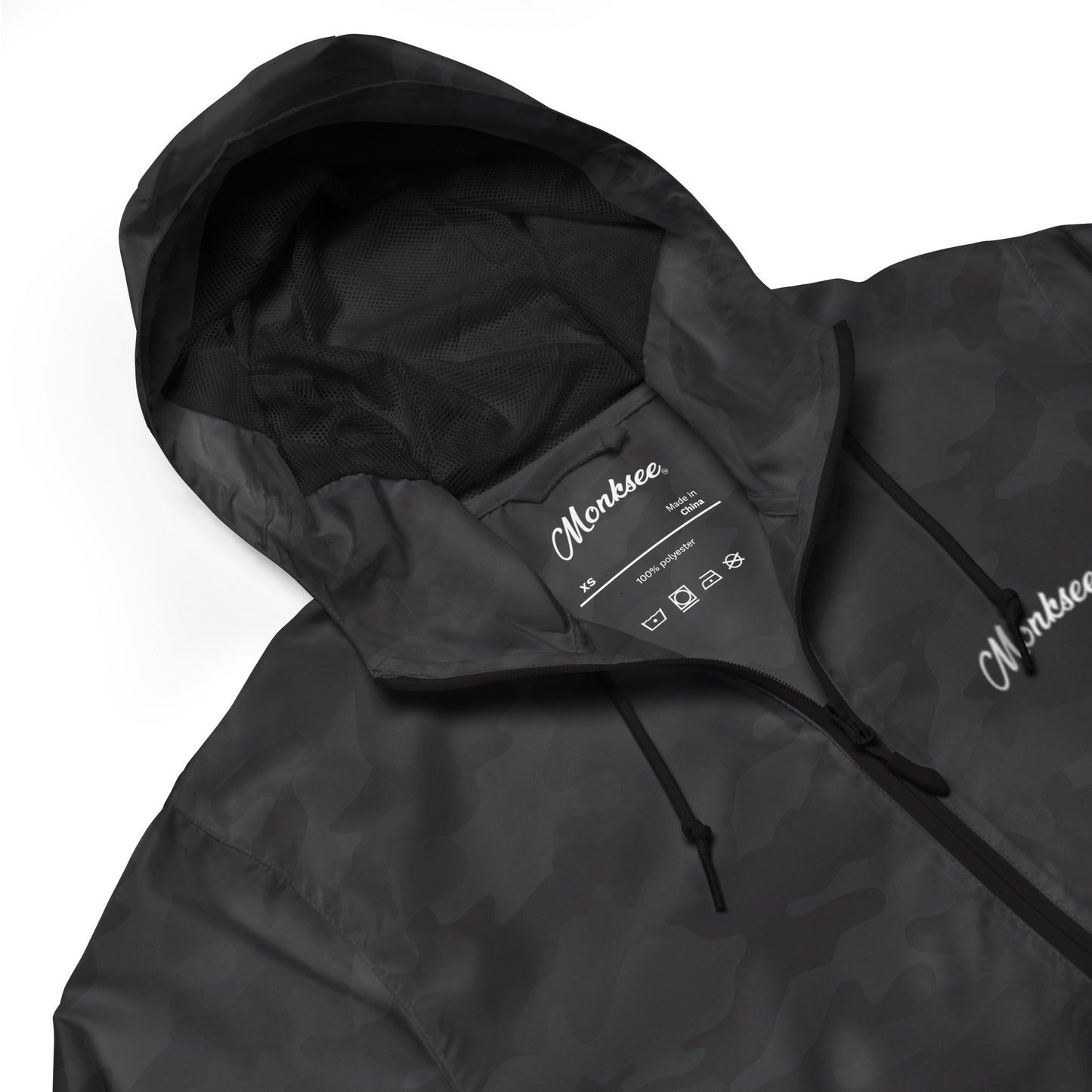 Baby Monksee lightweight zip up windbreaker