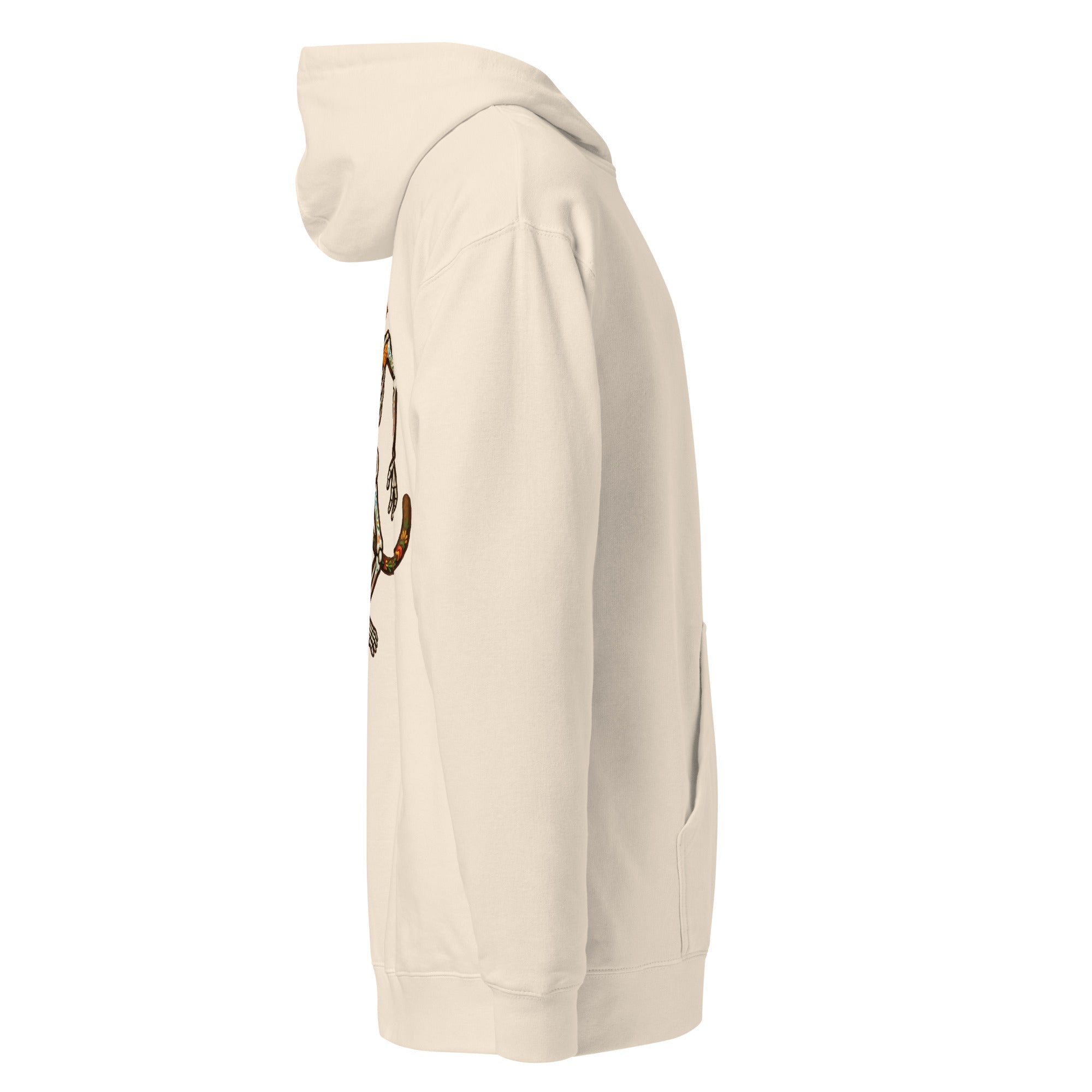 Monksee El Mono Muerto hoodie right side