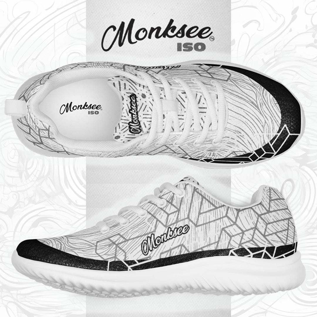 Monksee ISO Men’s Sneakers (white).