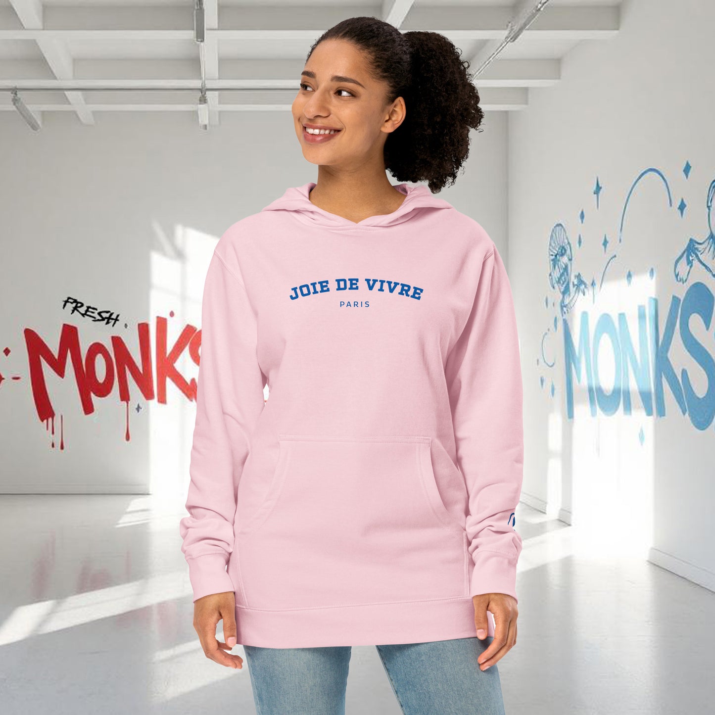 Joie De Vivre midweight hoodie