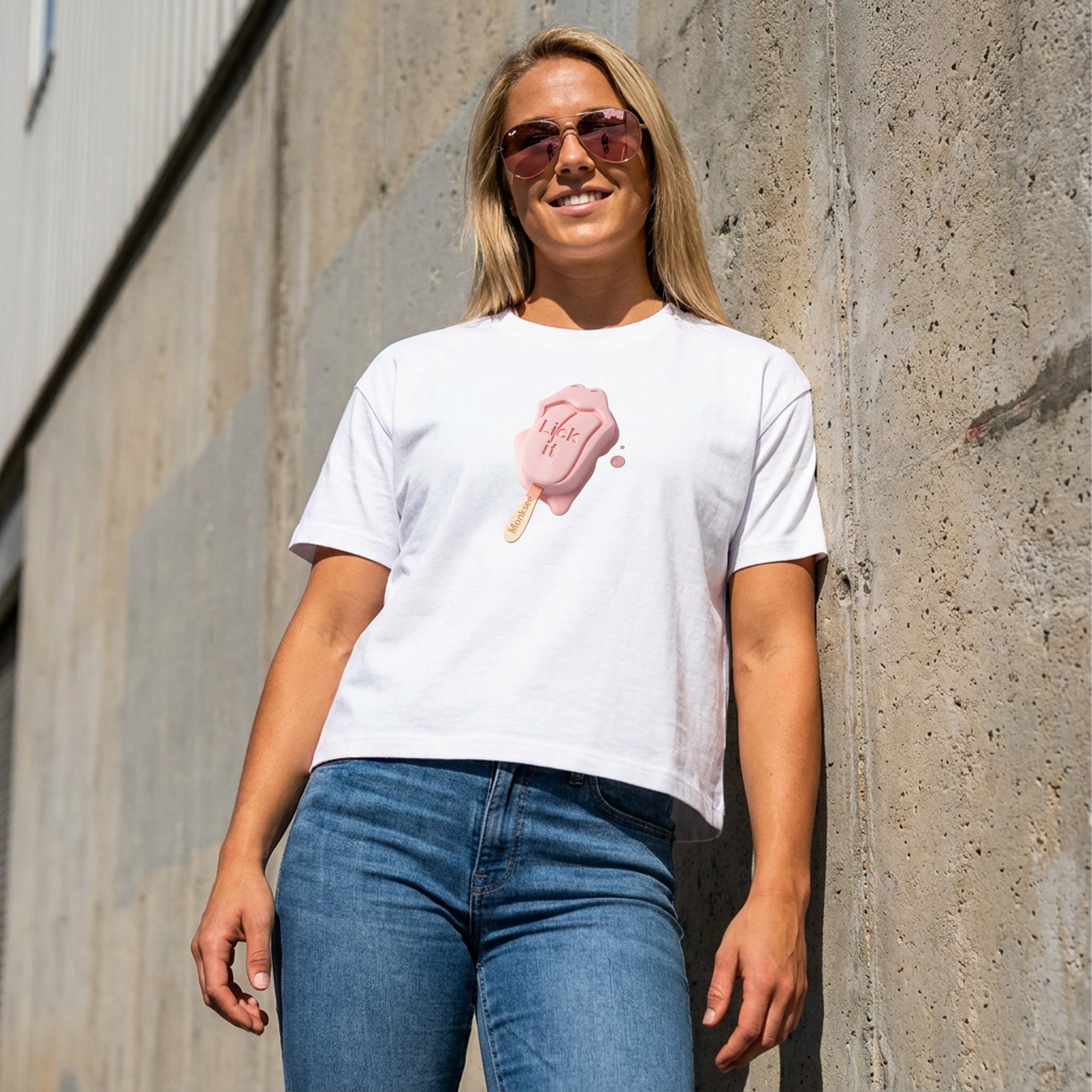 Cream - Women’s heavyweight boxy tee