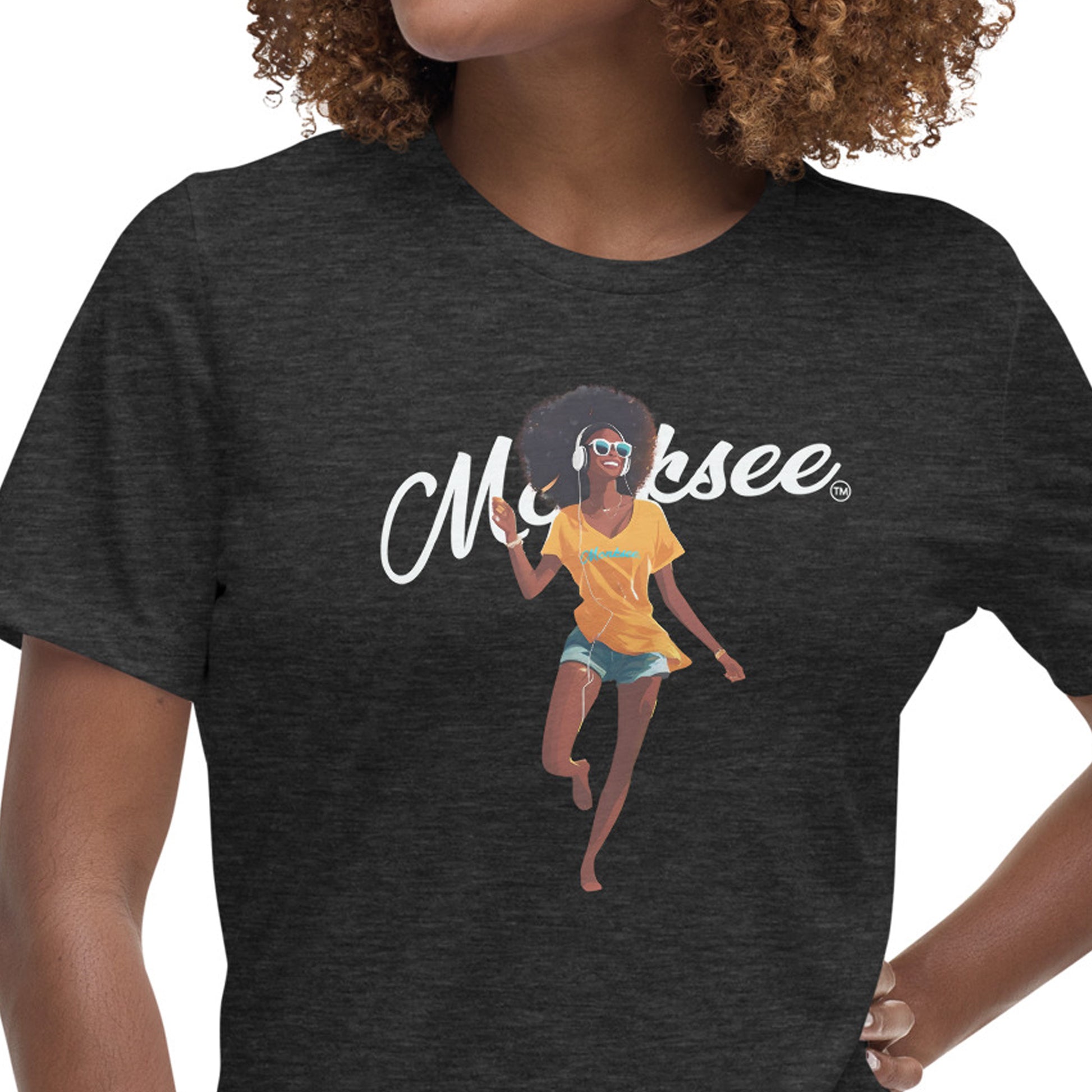 Monksee Feeling It!  Women's t-shirts.