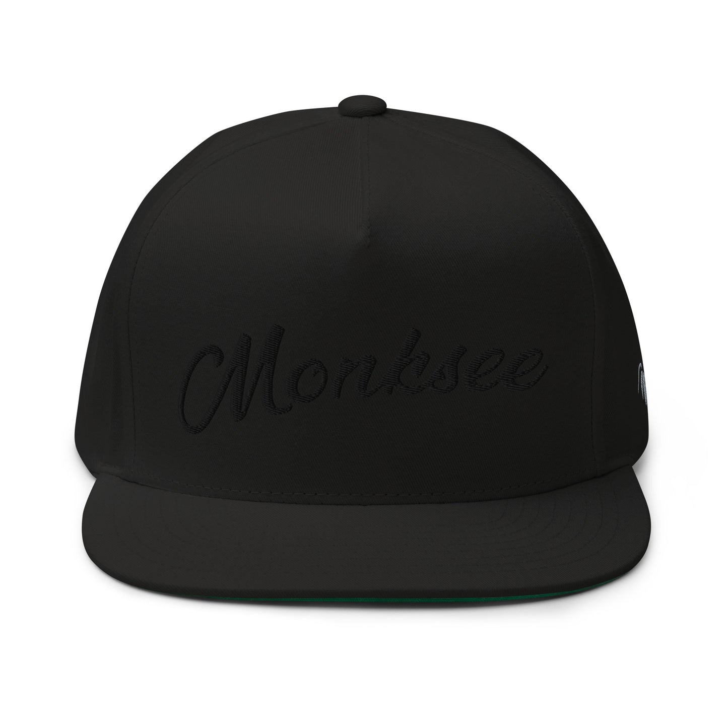 monksee BlackOUT Flat Bill Cap.