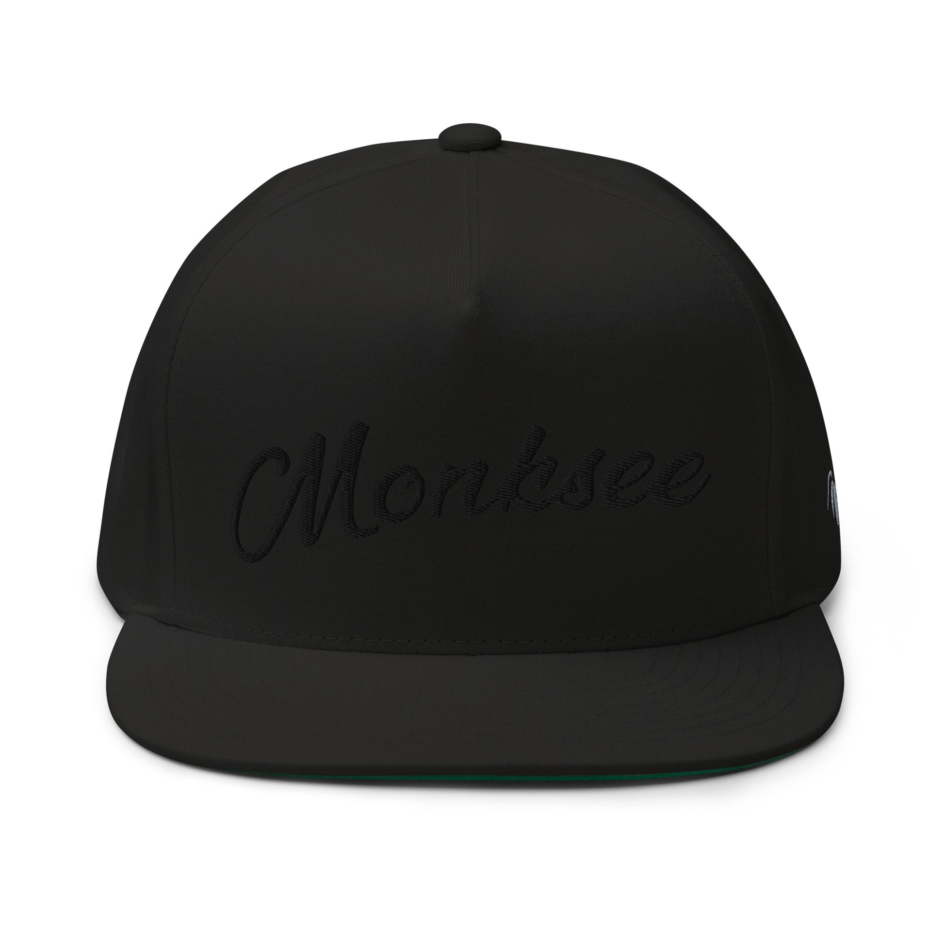 monksee BlackOUT Flat Bill Cap.