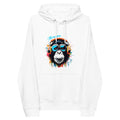 Monksee Music Premium white hoodie