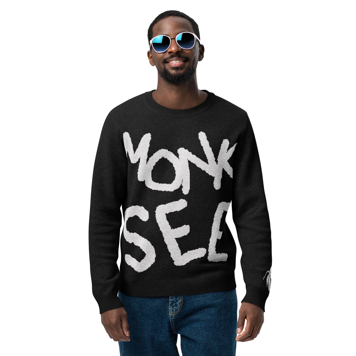 Scribe Knitted crew neck sweater