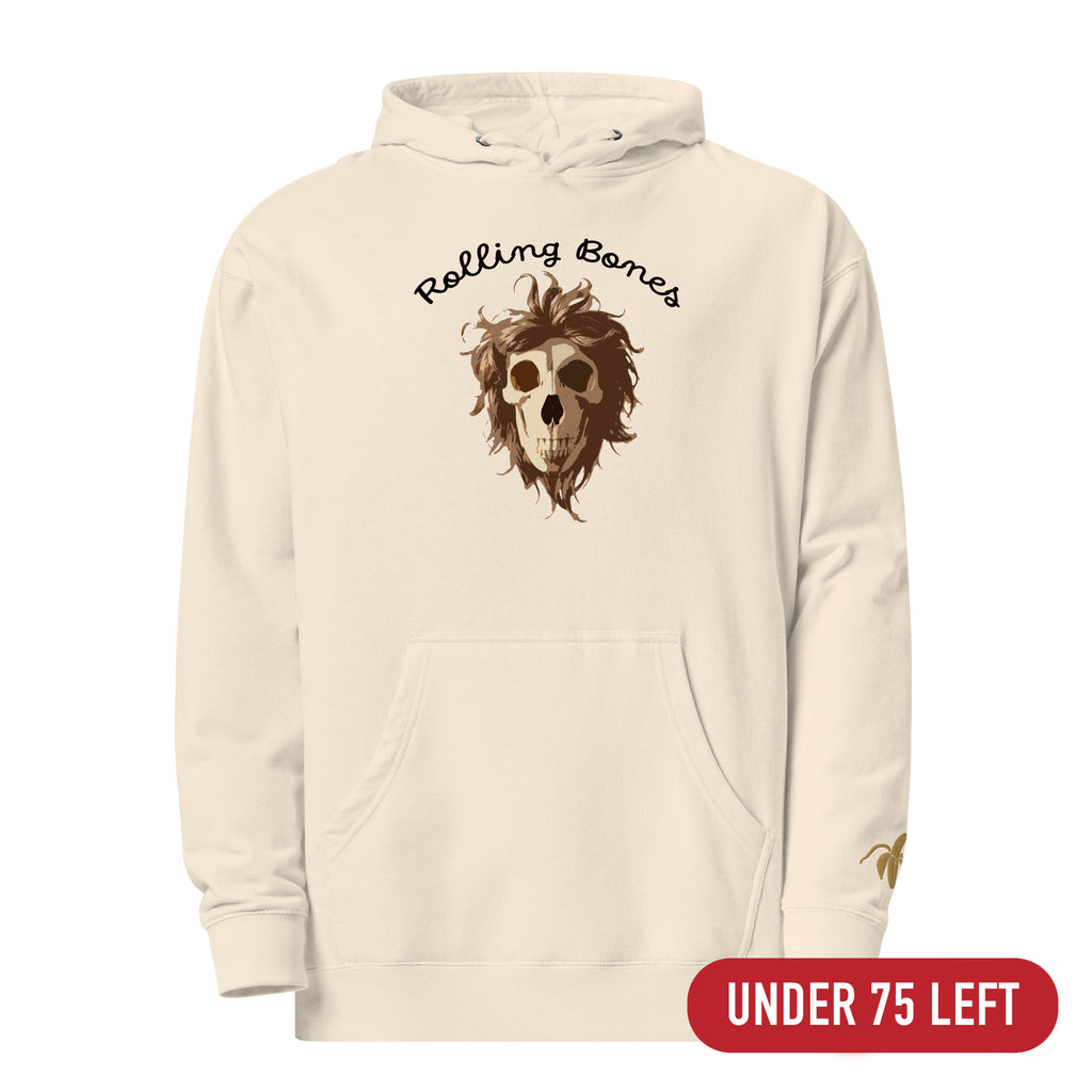 Rolling Bones midweight hoodie