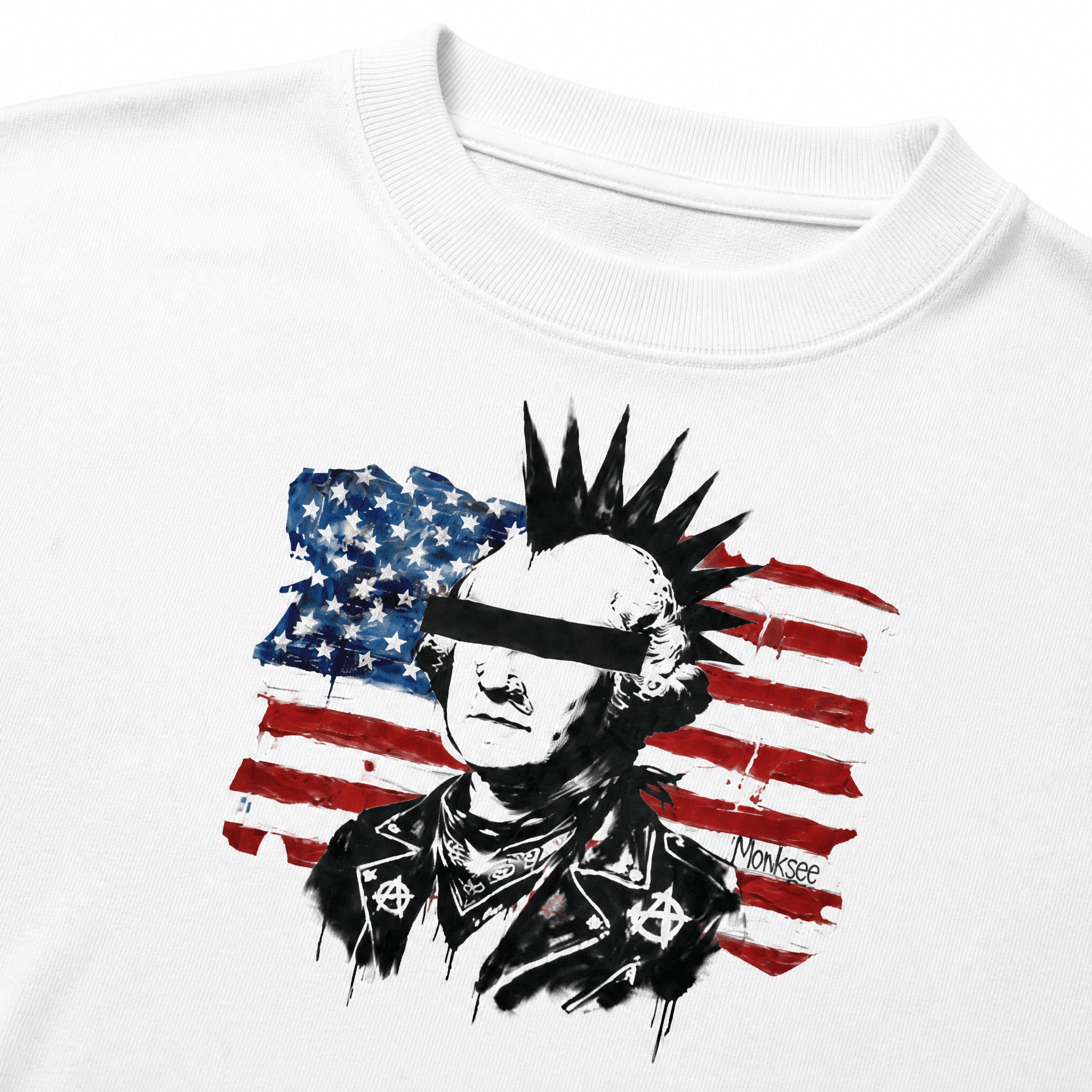 Punk Republic - organic oversized high neck t-shirt