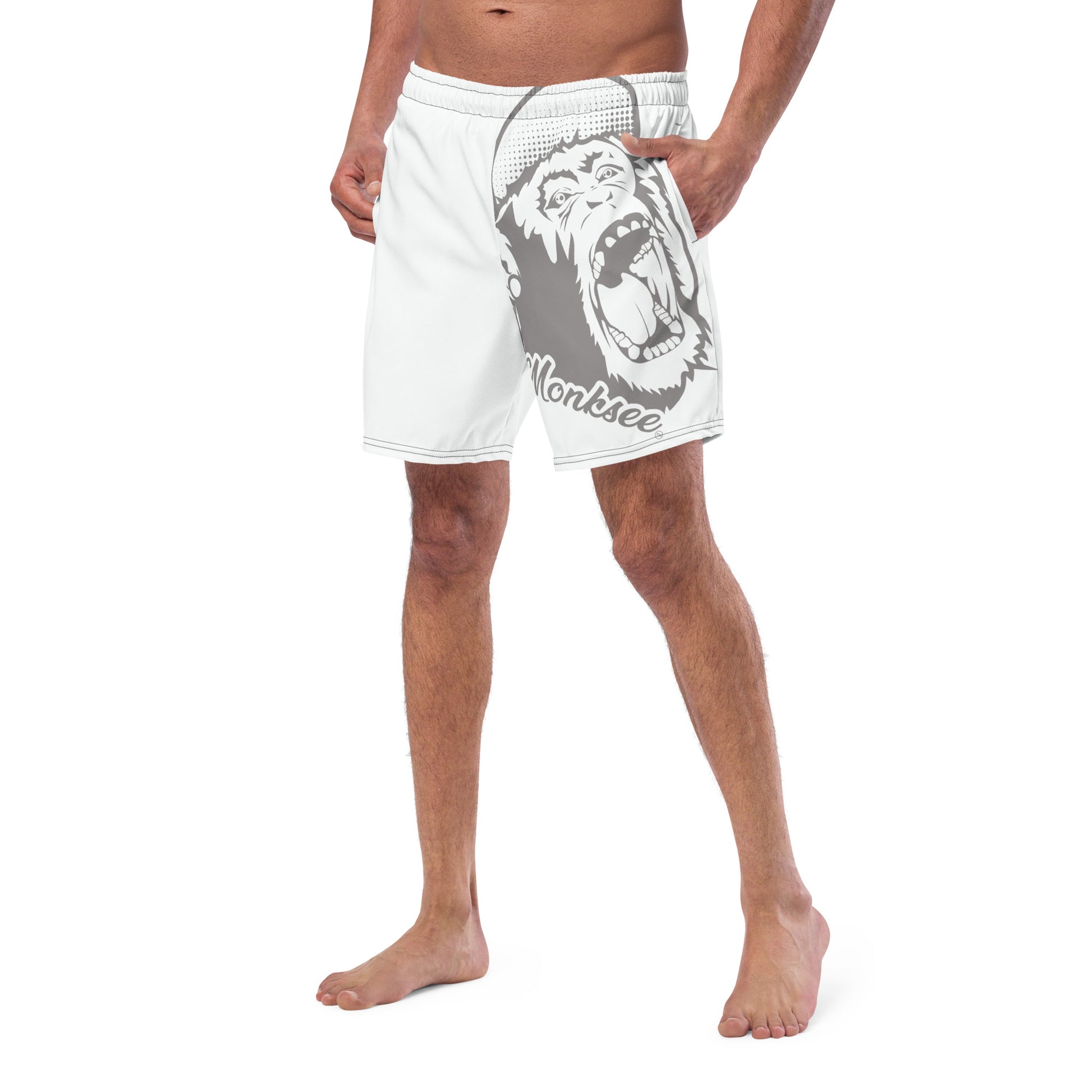 Monksee Face - Mens Board shorts.