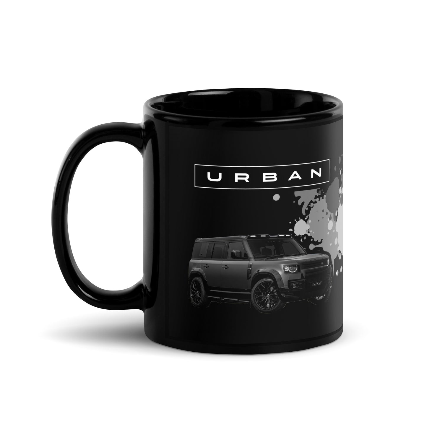 EPIC/Urban Black Glossy Mug