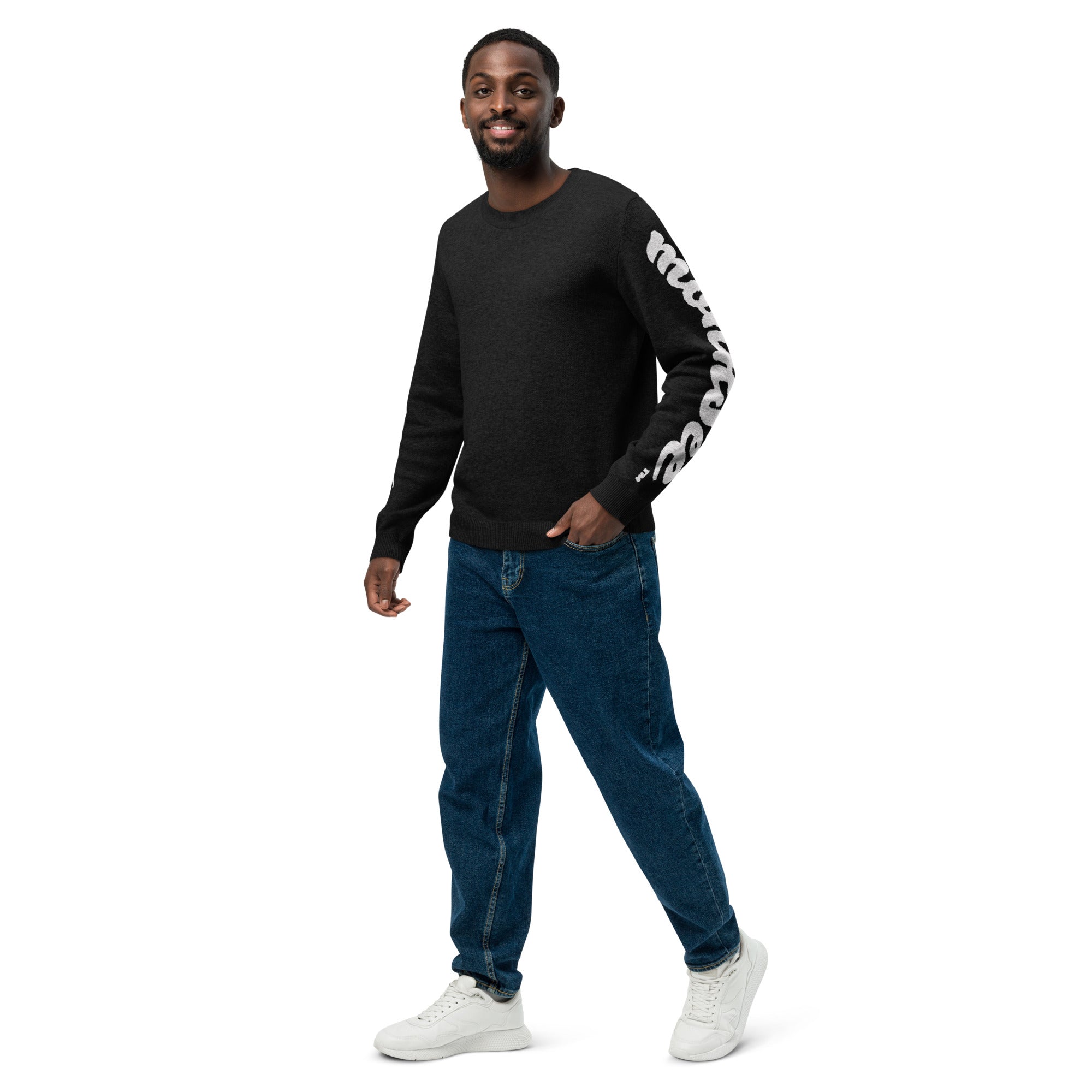 Monksee Knitted crew neck sweater