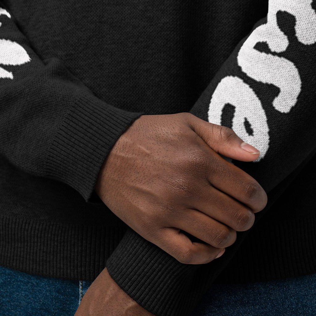 Monksee Knitted crew neck sweater