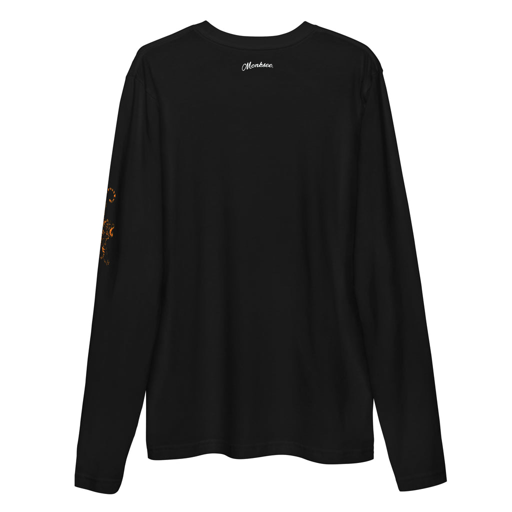 Easy Tiger Long Sleeve tee (black).