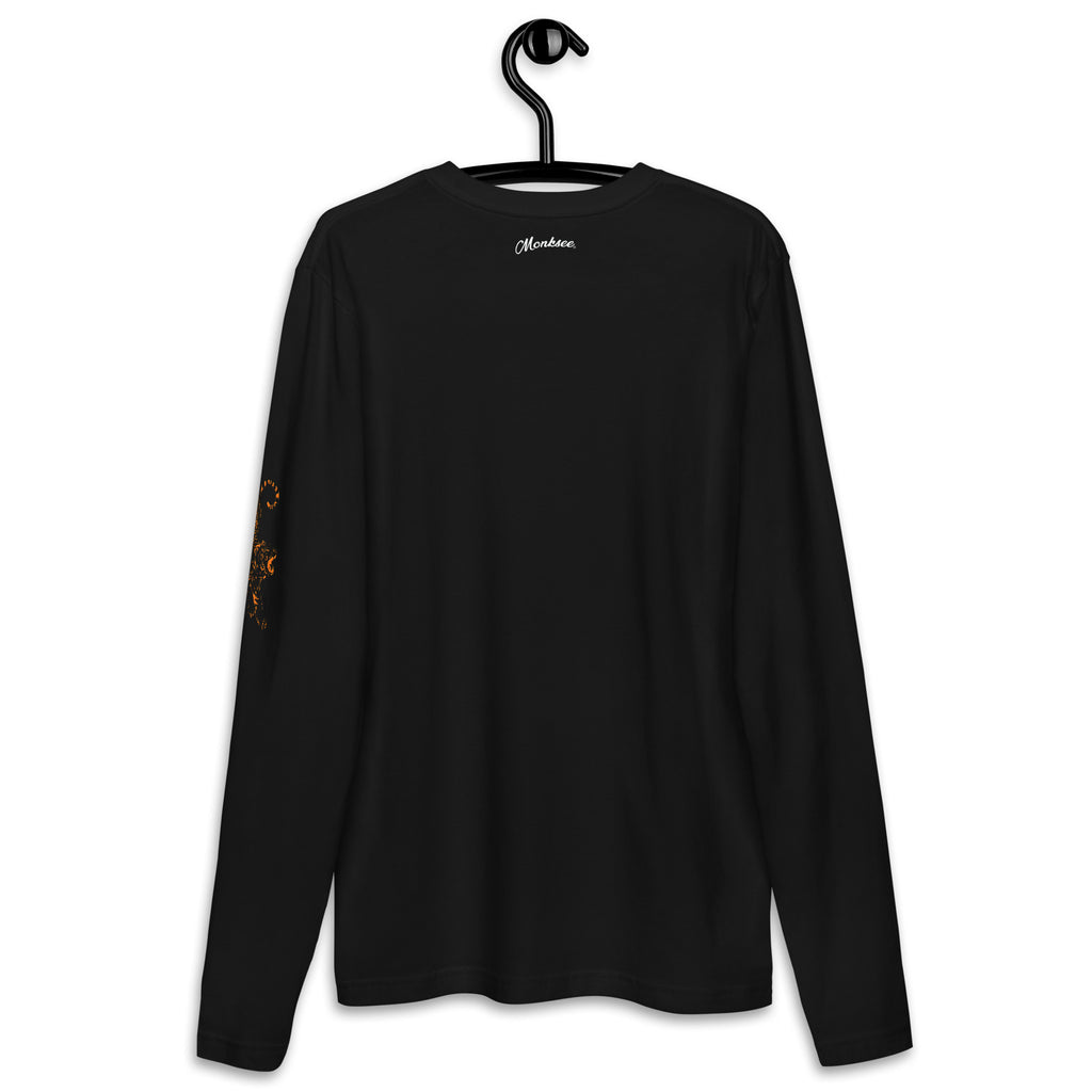 Easy Tiger Long Sleeve tee (black).