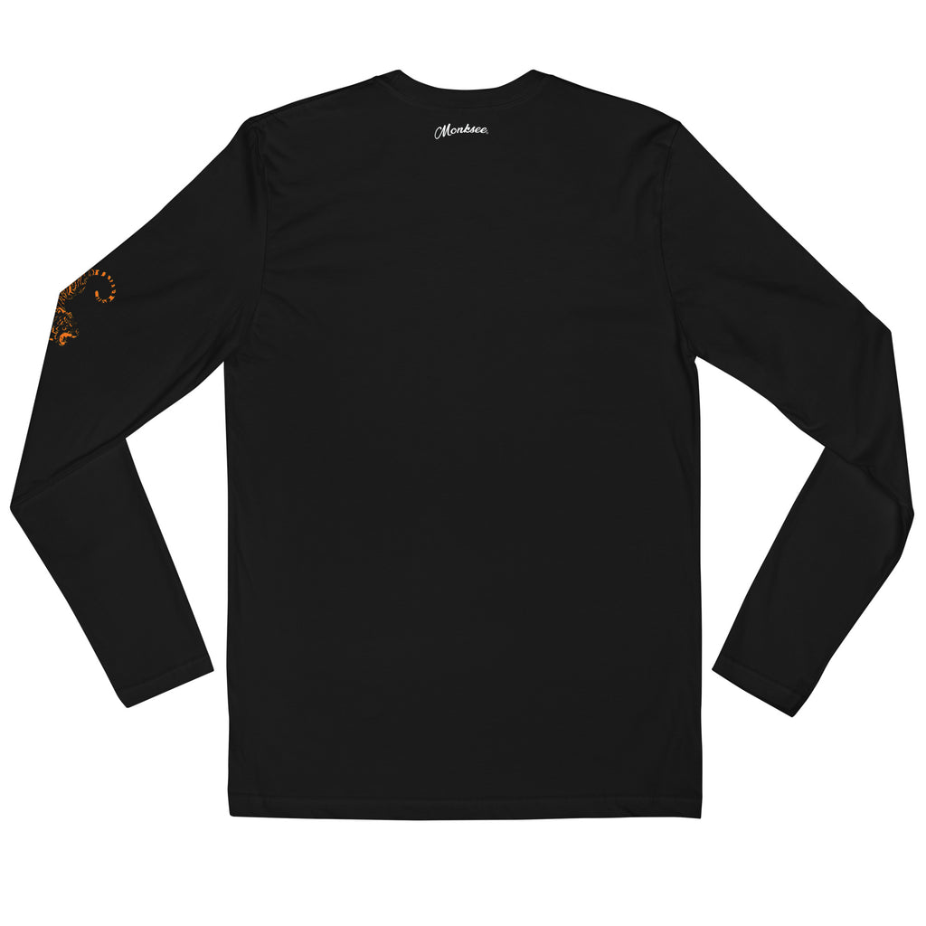 Easy Tiger Long Sleeve tee (black).