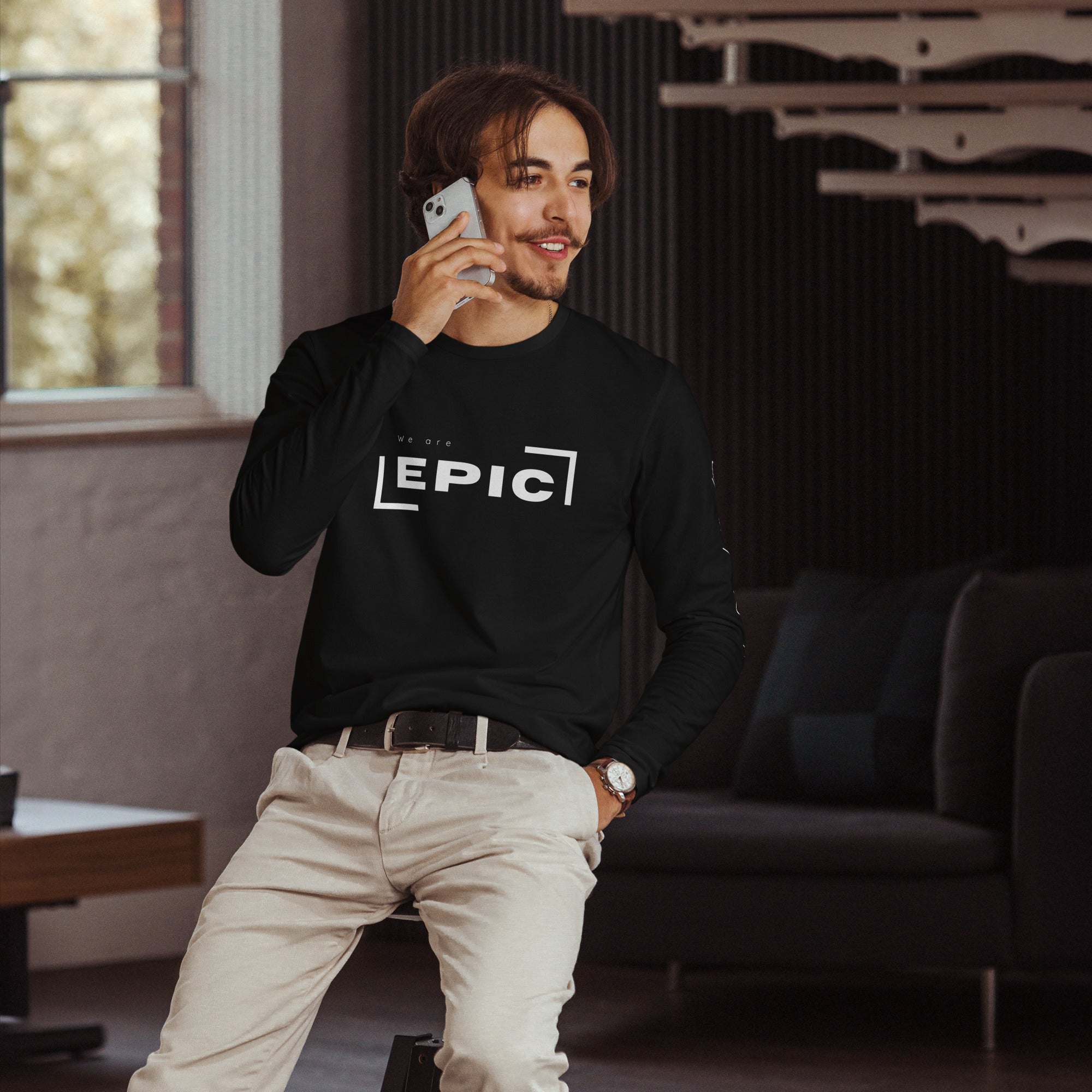 EPIC Crew Long Sleeve Fitted Crew.