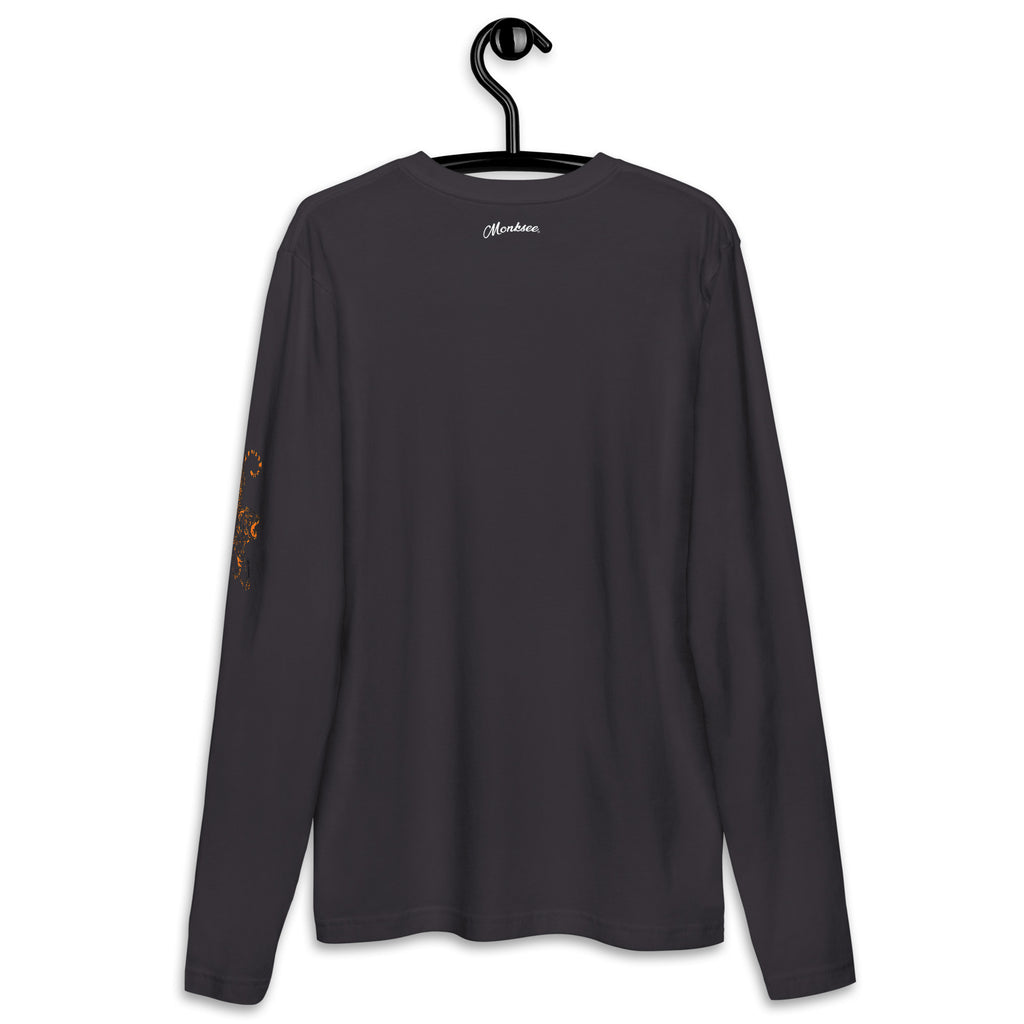Easy Tiger Long Sleeve tee (black).