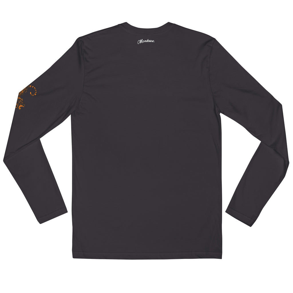 Easy Tiger Long Sleeve tee (black).