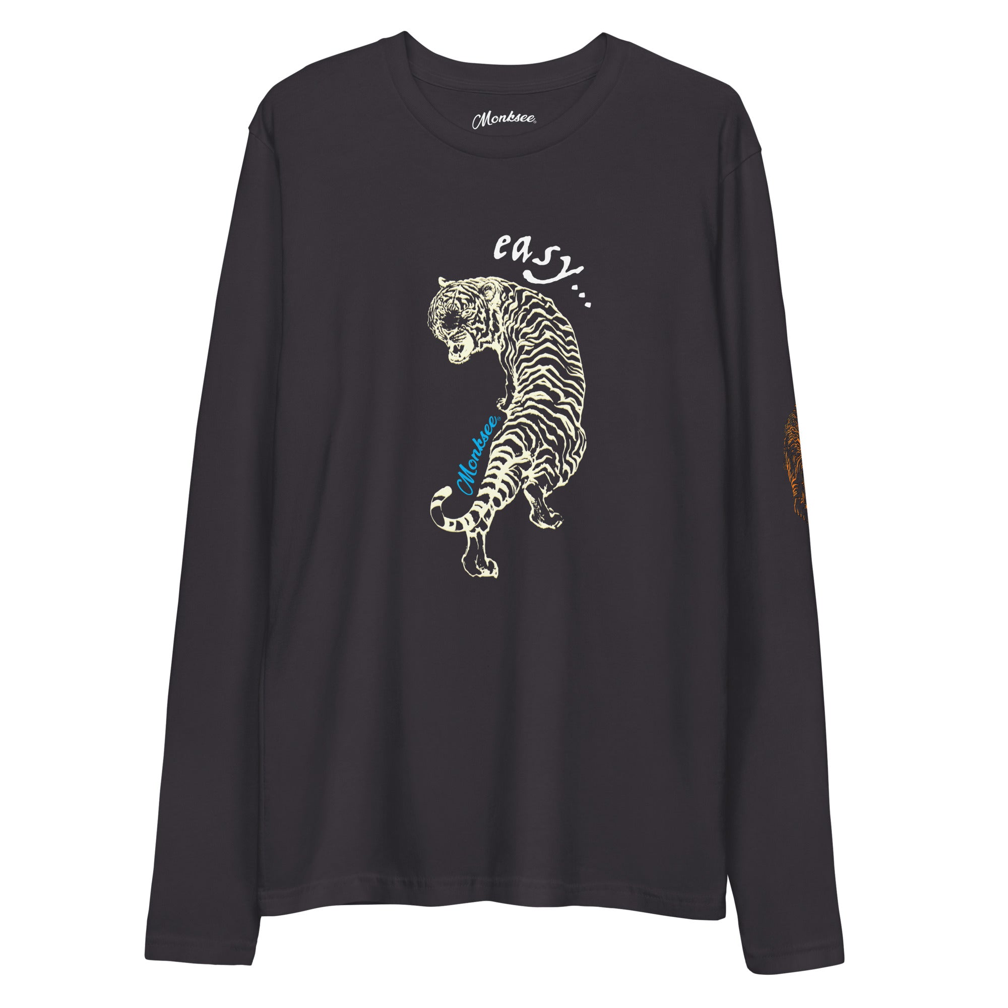 Easy Tiger Long Sleeve tee (black).