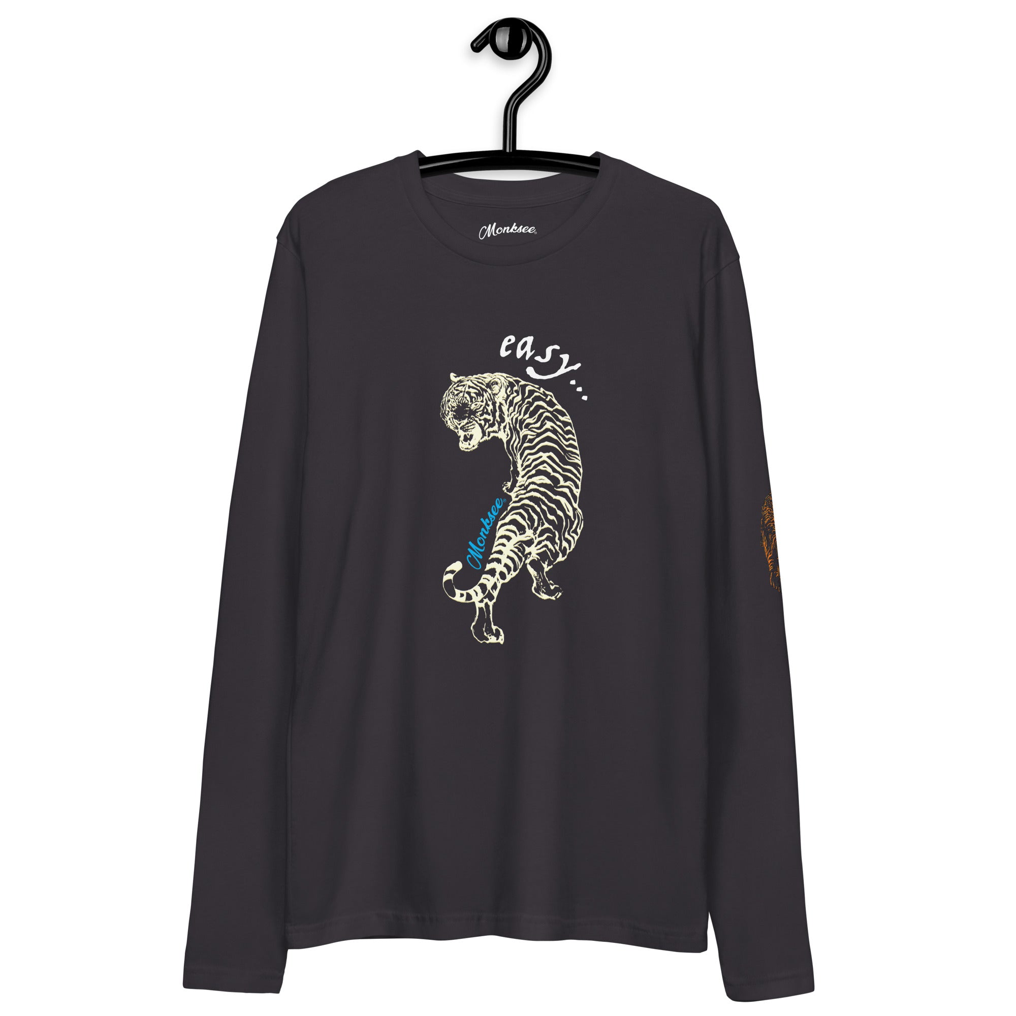 Easy Tiger Long Sleeve tee (black).