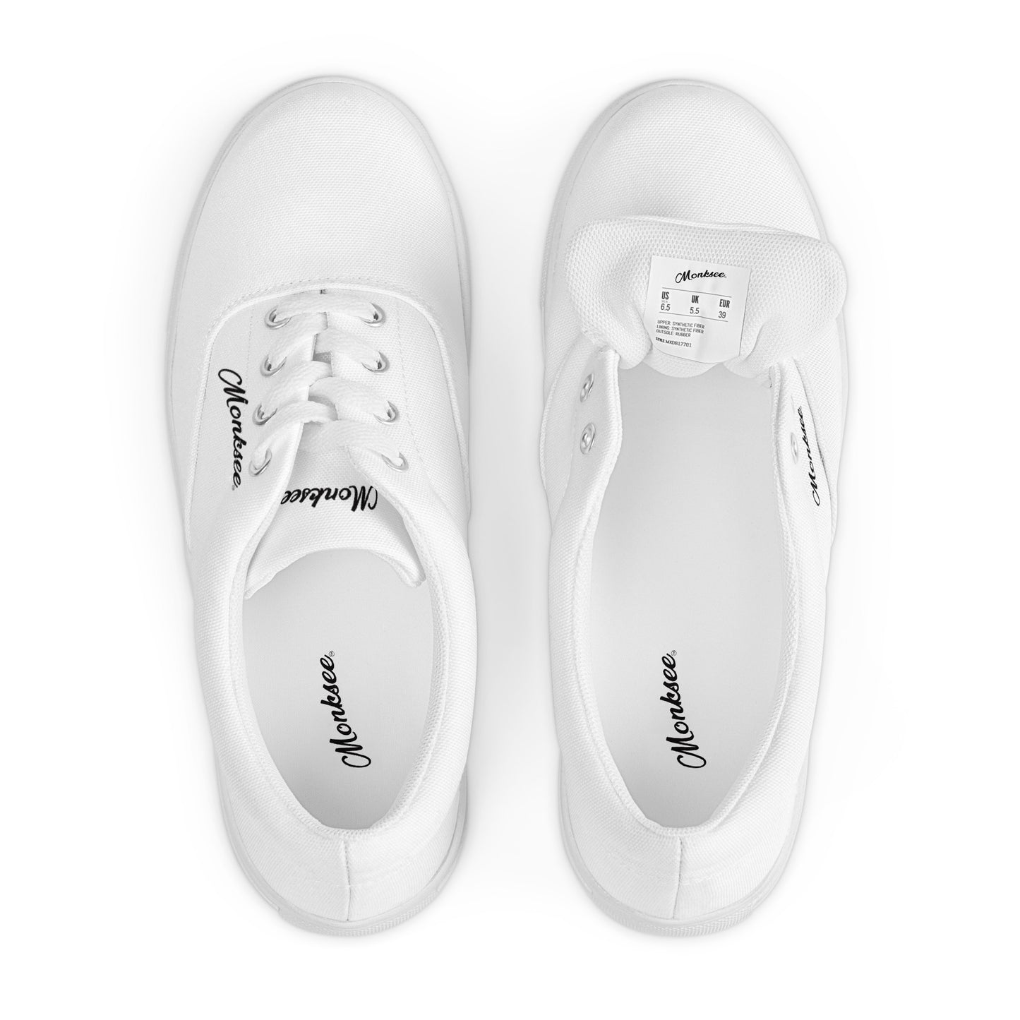 Stoked white - Men's Canvas shoes.
