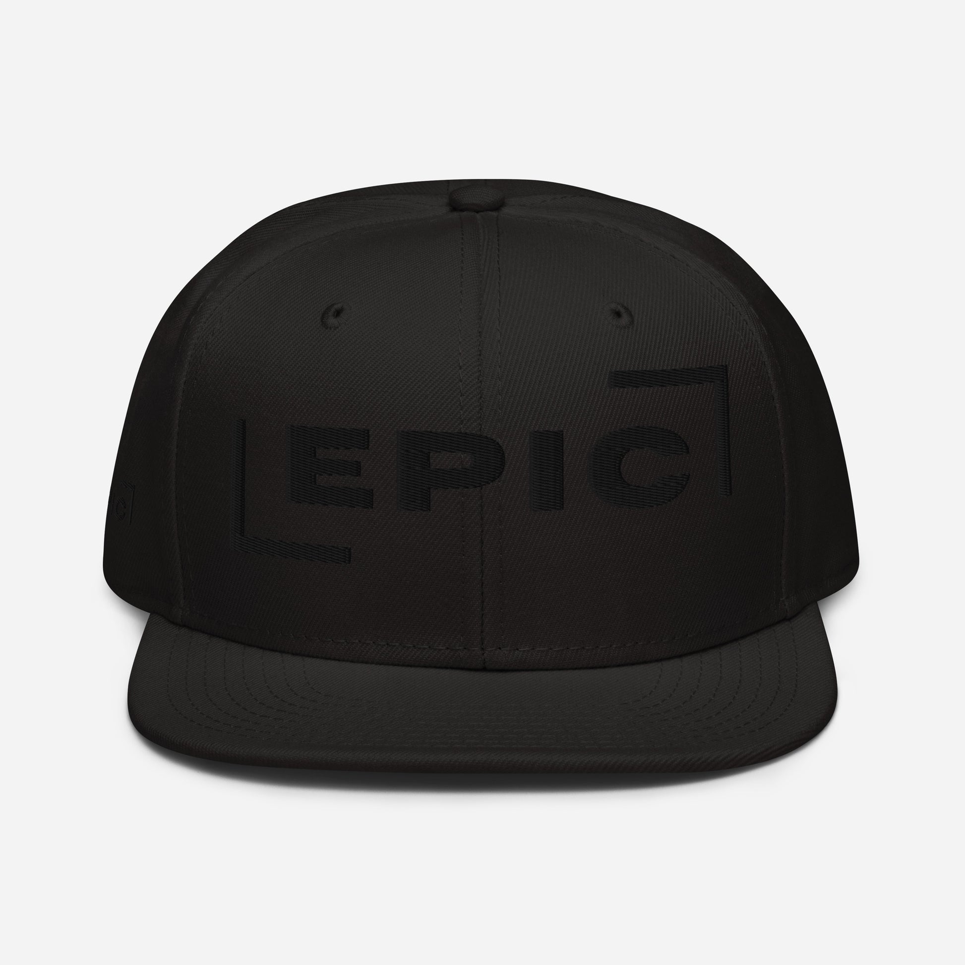 EPIC blackOUT Snapback cap.