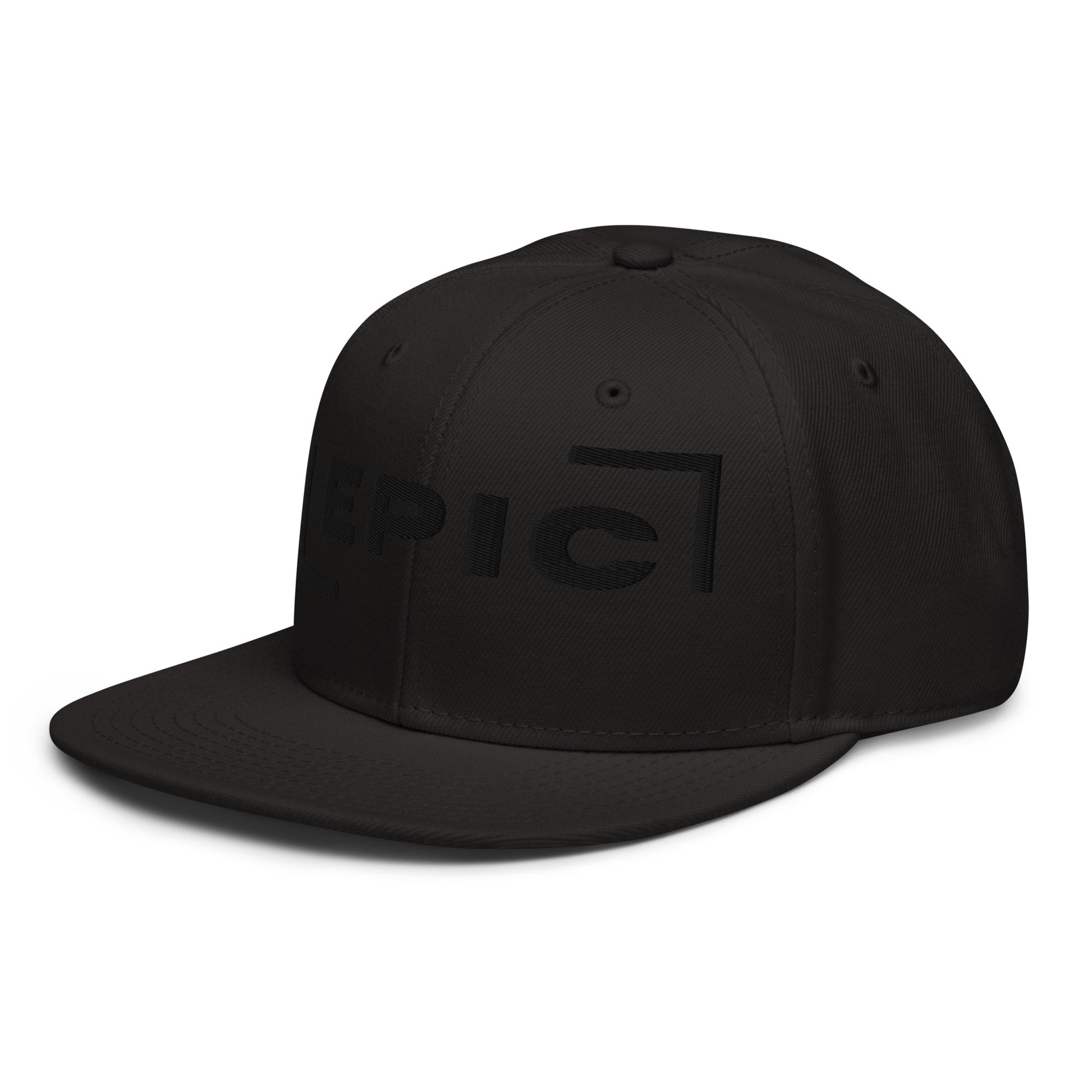 EPIC blackOUT Snapback cap.