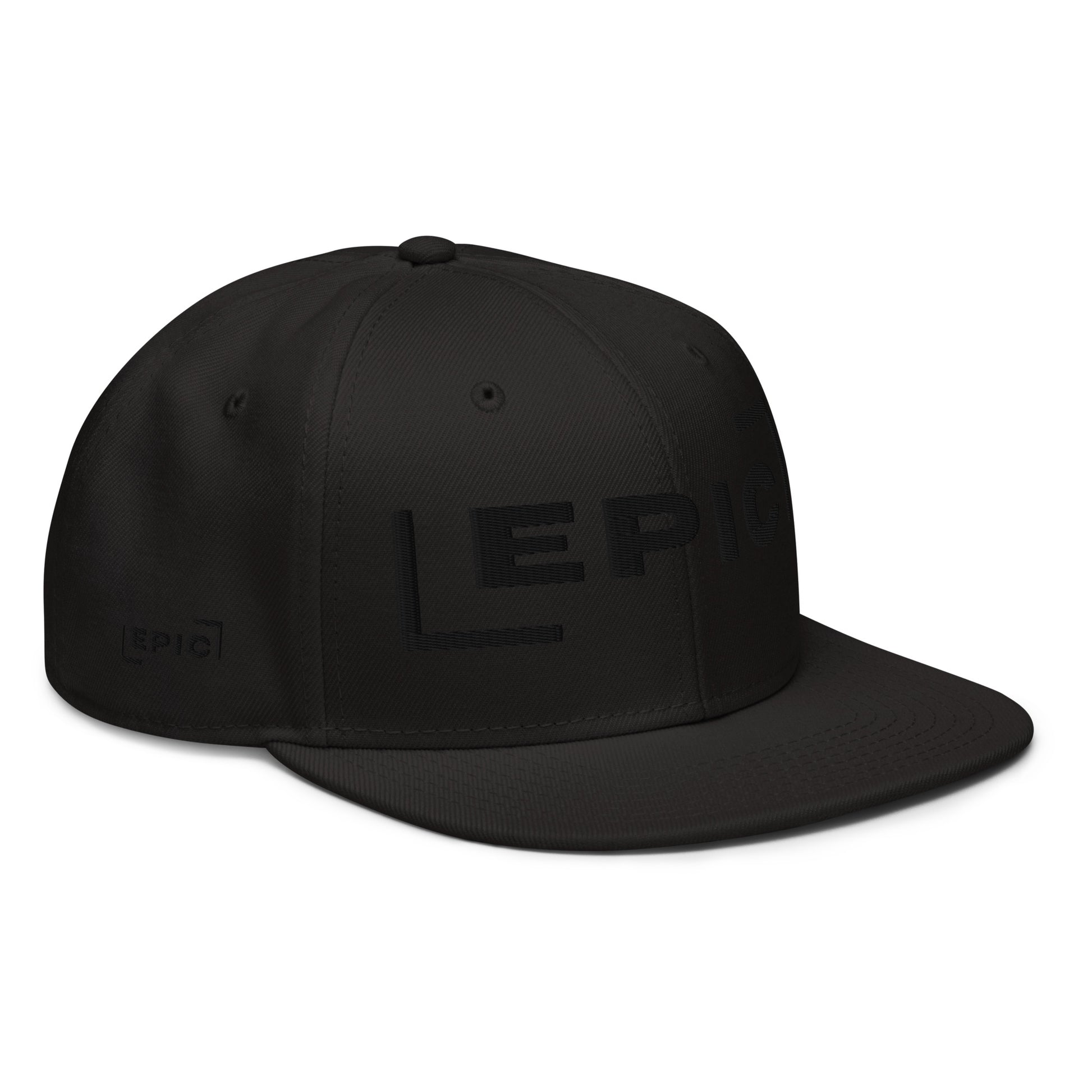 EPIC blackOUT Snapback cap.