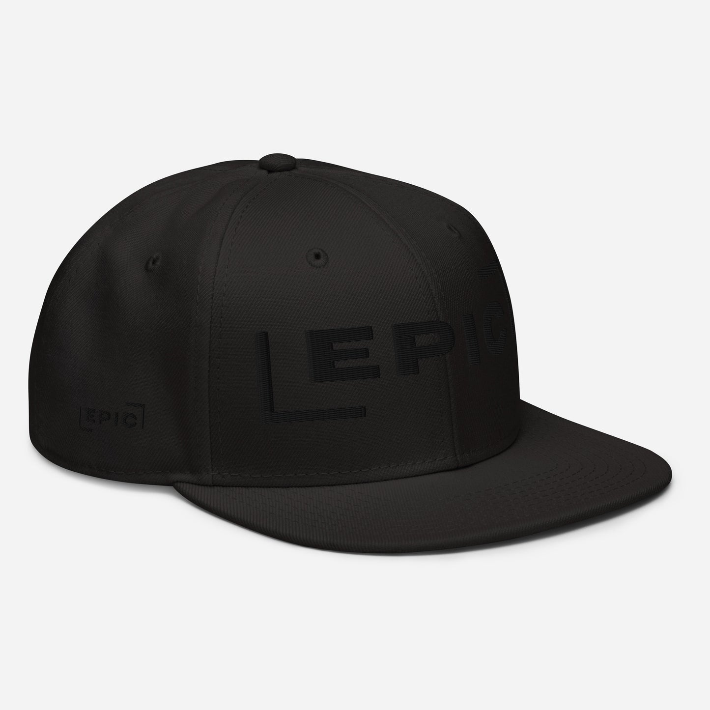 EPIC blackOUT Snapback cap.