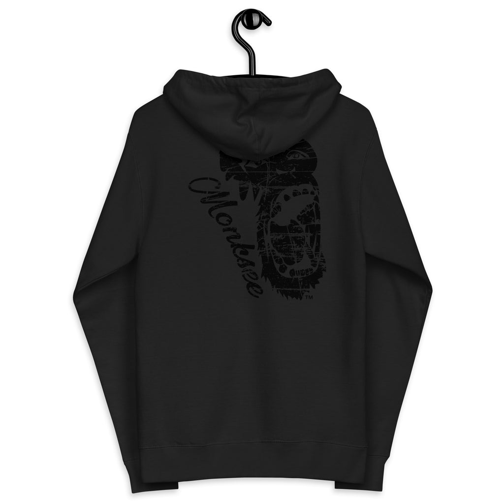 Gold Digger fleece zip up hoodie.