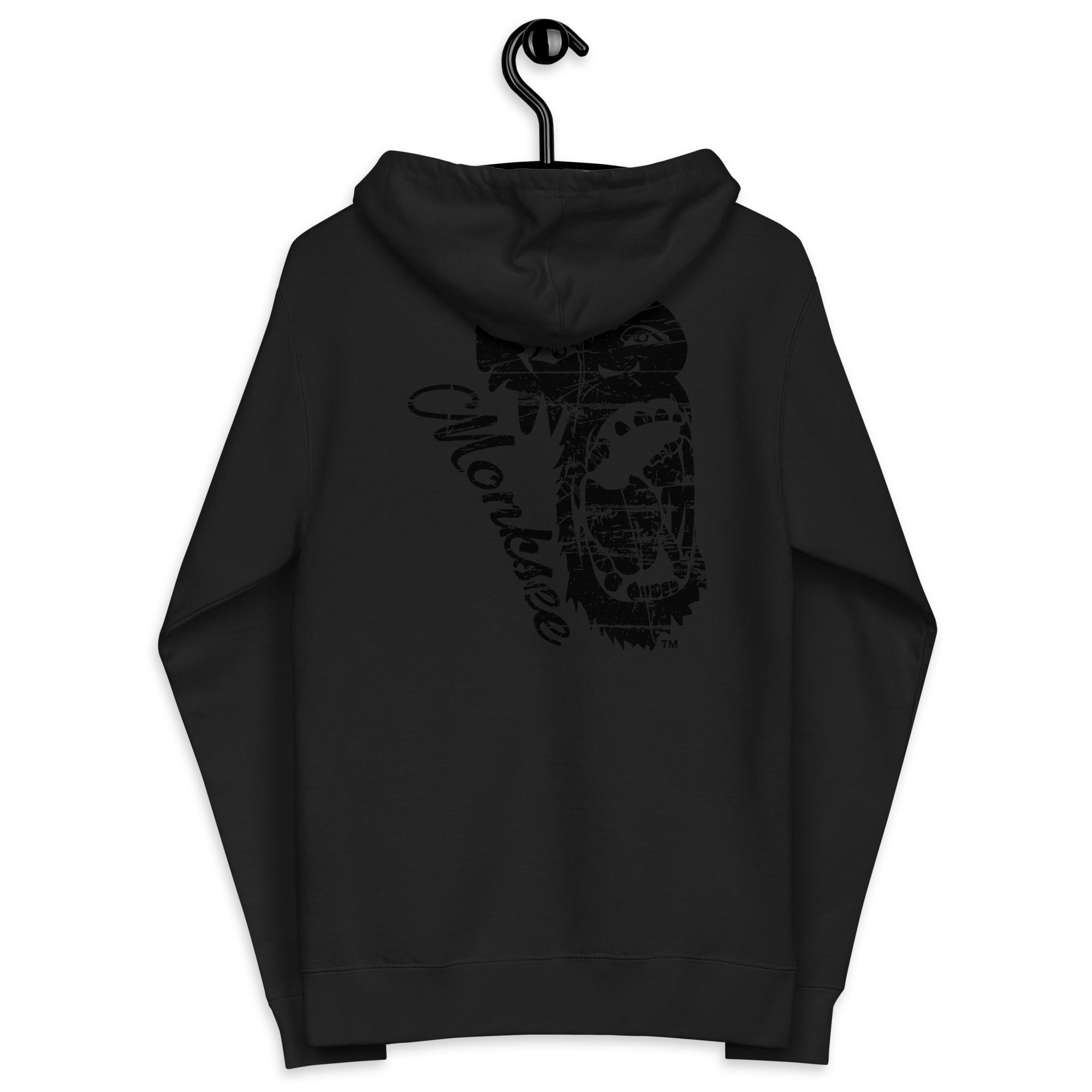 Gold Digger fleece zip up hoodie.