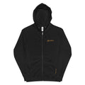 Gold Digger fleece zip up hoodie.