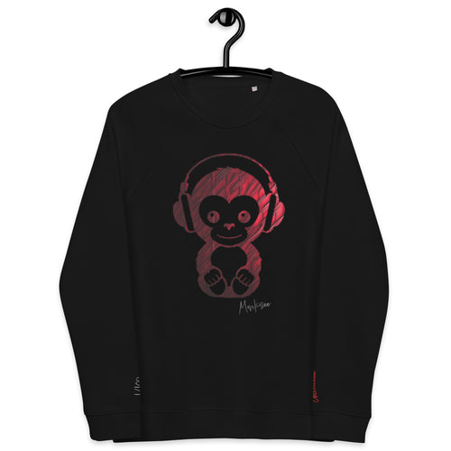Baby Monksee organic raglan sweatshirt