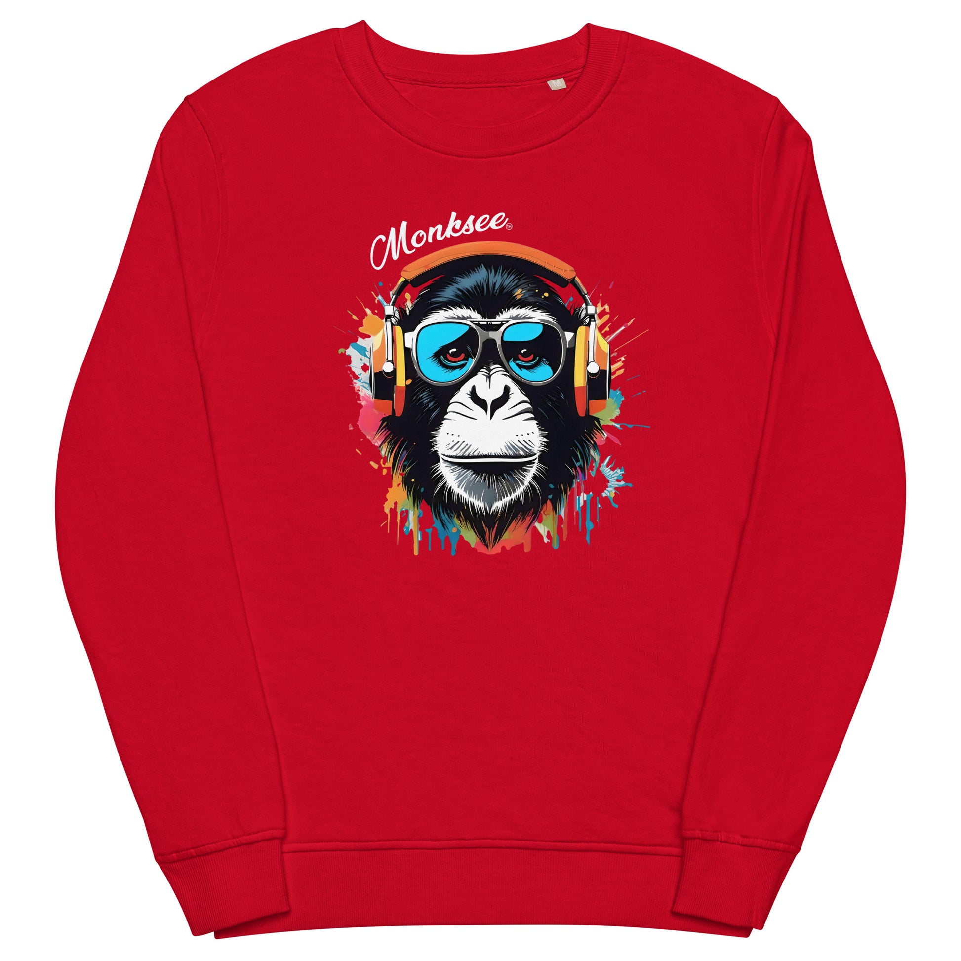 Monksee Music Organic sweatshirts.