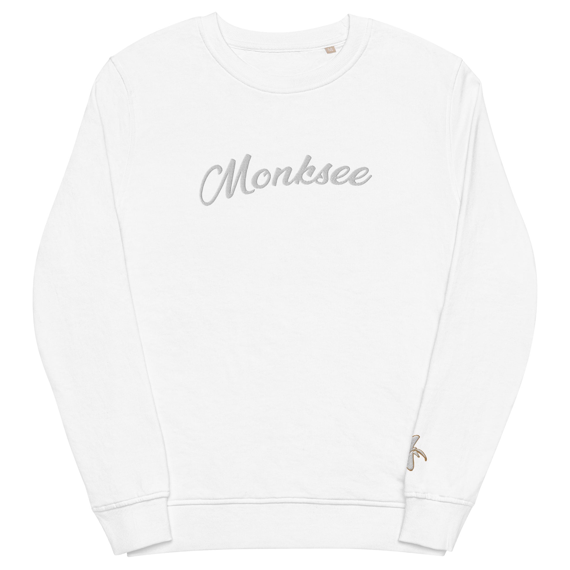 WhiteOut - Organic Monksee sweatshirt.