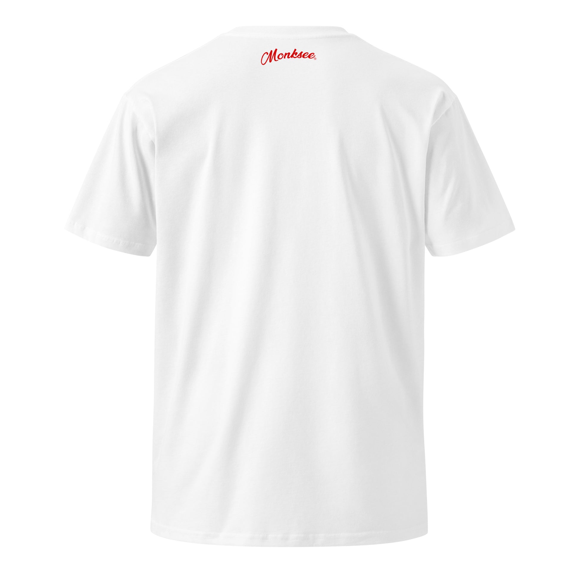 Monksee Man premium t-shirt.