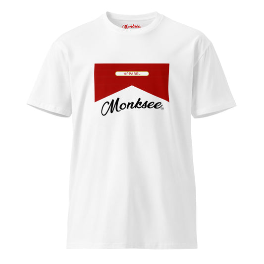 Monksee Man premium t-shirt.