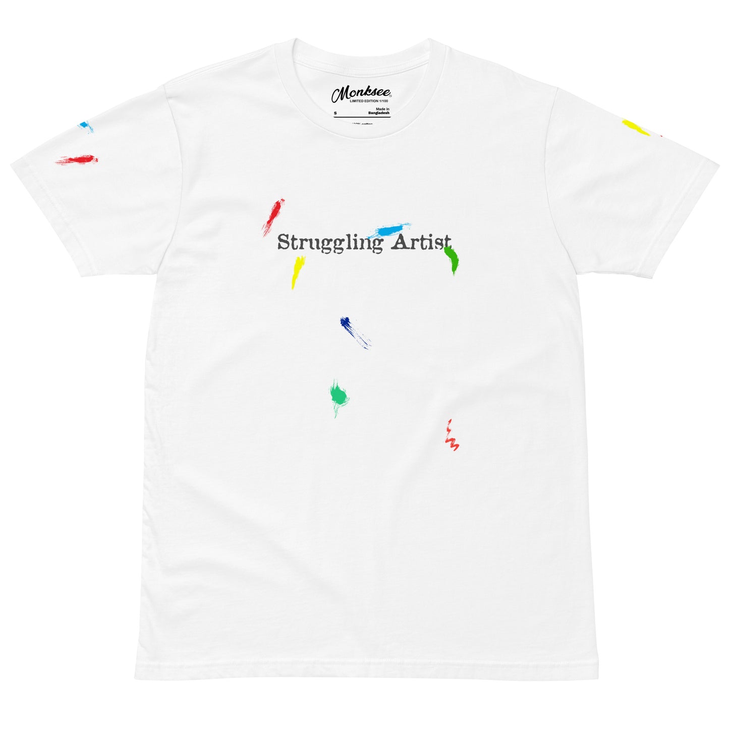 Struggling Artist Printed Cotton t-shirt