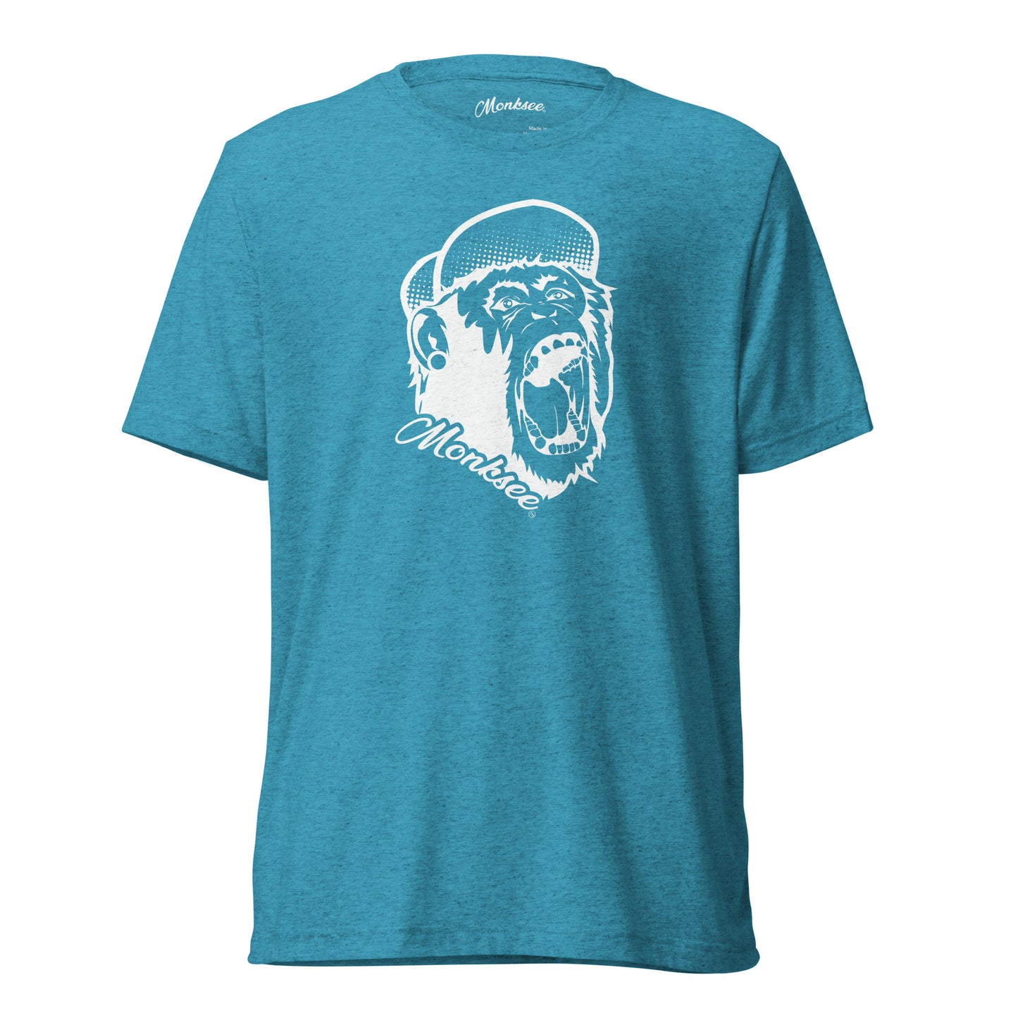 Monksee Face - Tri-blend Tees