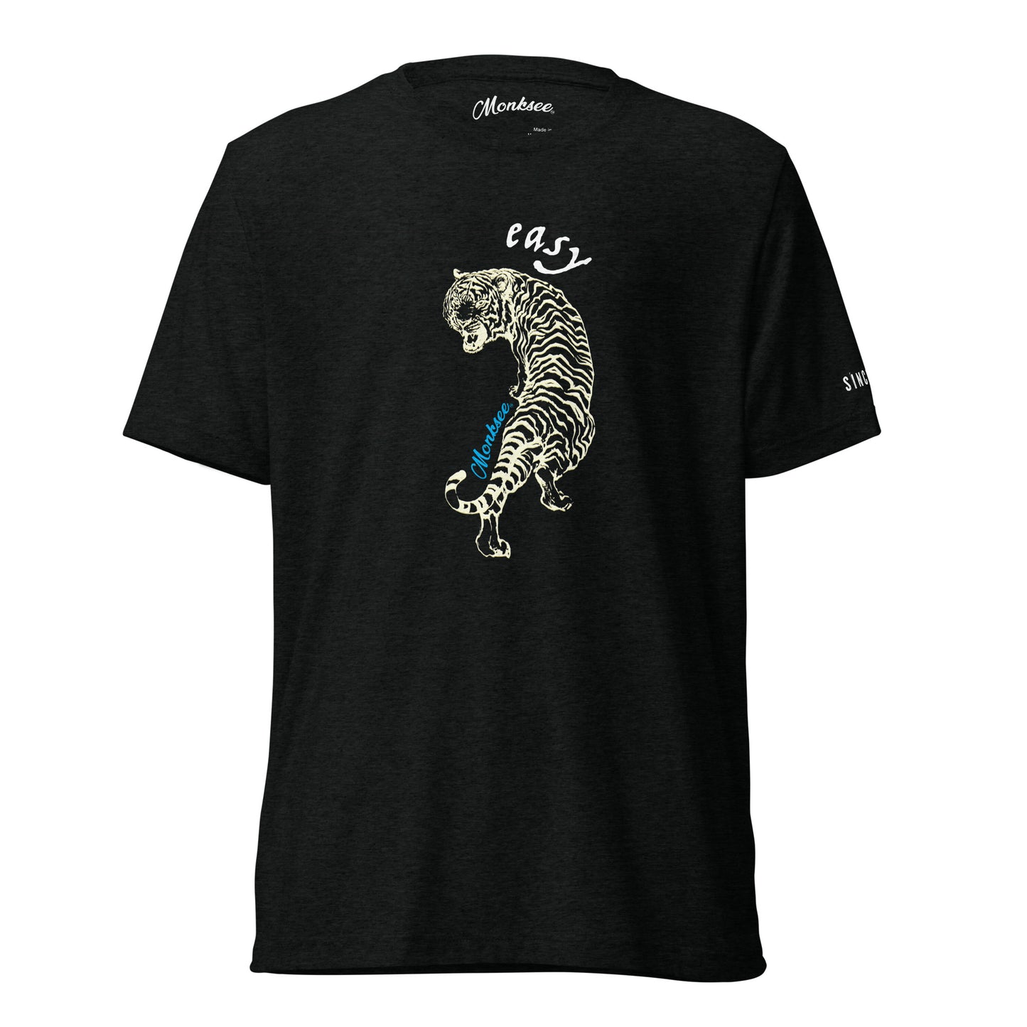 Easy Tiger black t-shirt.