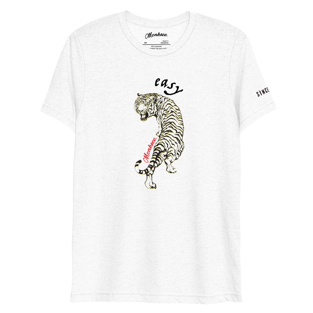 Easy Tiger white t-shirt.