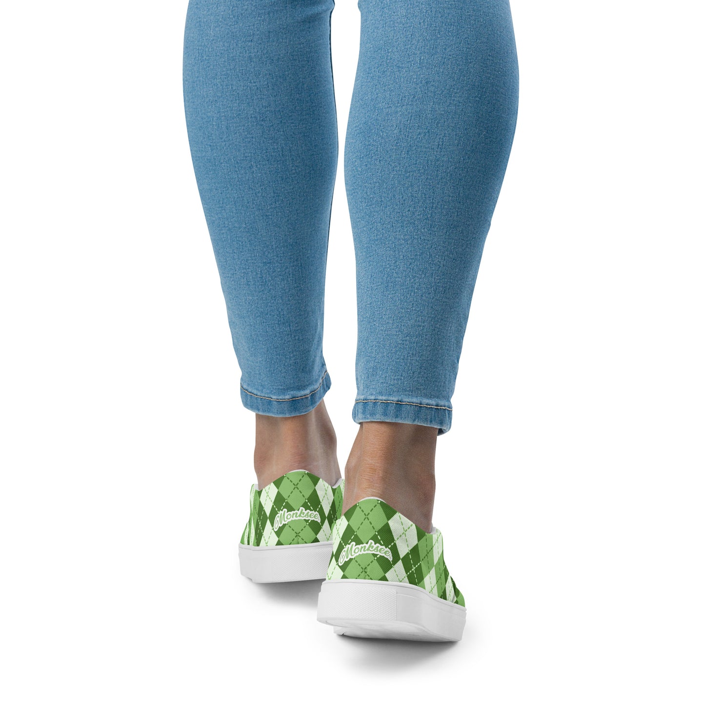 Lady Monksee - slip-on shoes (pistachio)